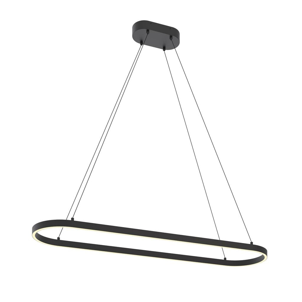 AFX GLOP4812L30D1BK 40W LED Dimmable Fixture Glo 48'' Linear Pendant