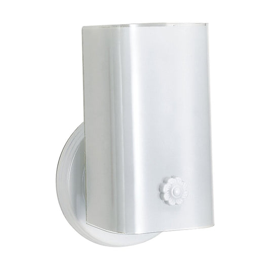 Satco SF77-989 Vanity Fixture 1 Light - 7" with White "U" Channel