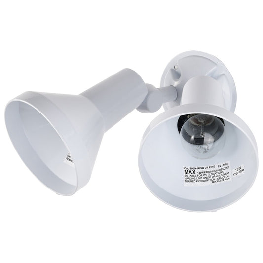 Satco SF77-488 Flood Light Fixture 2 Light - 15" PAR38 with Adjustable