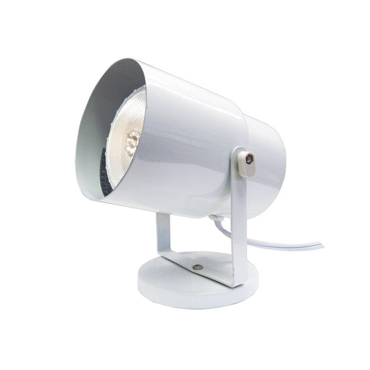 Satco SF77-395 Plant Lamp Fixture Steel; White Finish