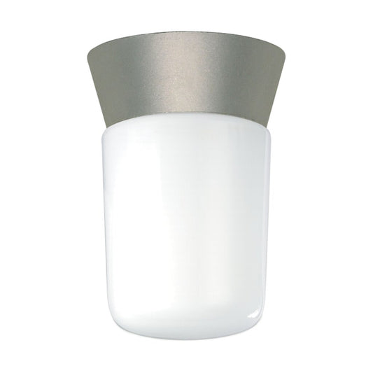 Satco SF77-155 Flush Mount Fixture 1 Light - 8" Utility Ceiling with