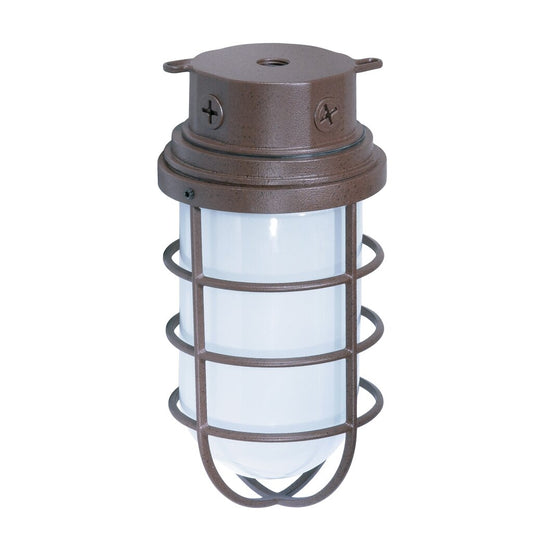 Satco SF76-627 Vapor Proof Fixture 1 Light - 10" Surface Mount with
