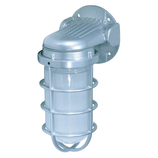 Satco SF76-620 Vapor Proof Fixture 1 Light - 10'' Wall Mount with