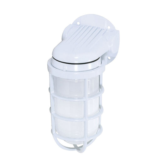 Satco SF76-615 Vapor Proof Fixture 1 Light - 10'' Wall Mount with