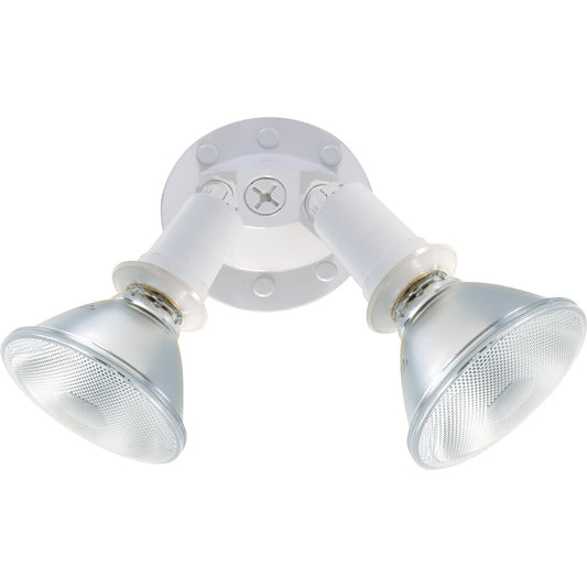 Satco SF76-522 Flood Light Fixture 2 Light - 10" PAR38 with Adjustable