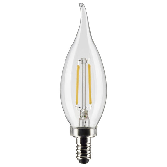 Satco S21839 3W CA10 LED Light Bulb