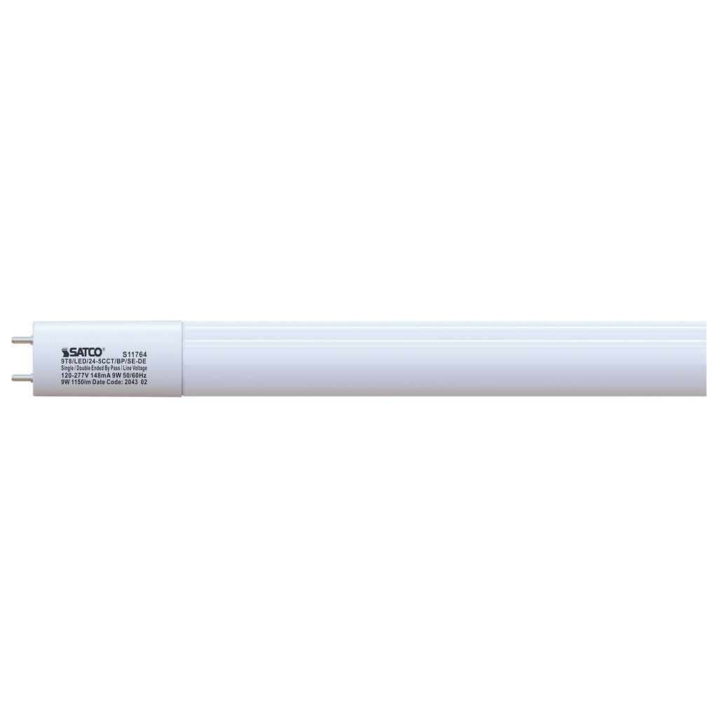Satco S11764 9W T8 LED Light Bulb