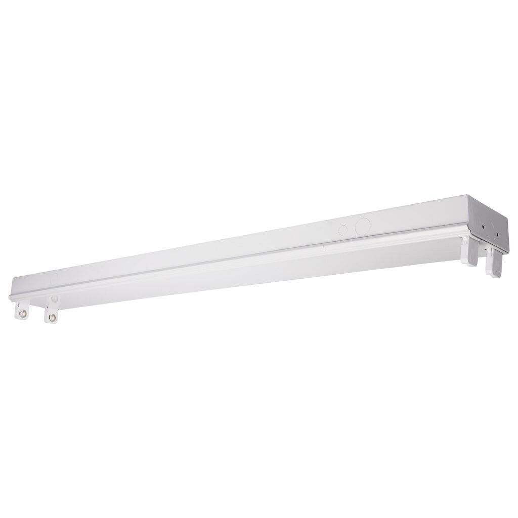 Satco 65-912 Fixture 4 Foot; Dual T8 Lamp Ready Channel; Empty Body