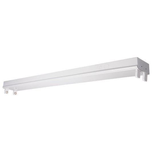 Satco 65-912 Fixture 4 Foot; Dual T8 Lamp Ready Channel; Empty Body