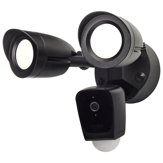 Satco 65-901 20W LED Security Camera Fixture Bullet Outdoor SMART