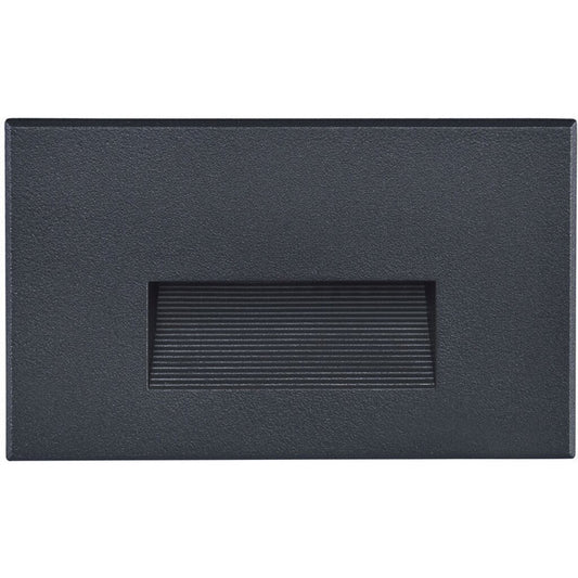 Satco 65-403 5W LED Step Light Fixture Horizontal Bronze Finish; 120V