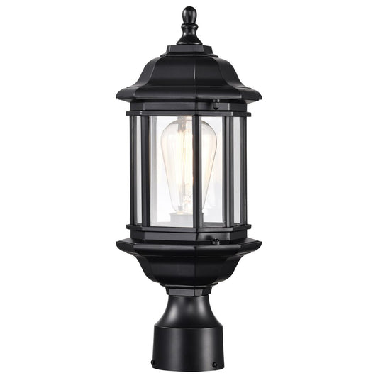Satco 60-6116 Post Lantern Fixture Hopkins Outdoor Collection 16 inch