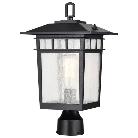 Satco 60-5953 Post Lantern Fixture Cove Neck Collection Outdoor Large