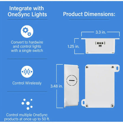 Feit Electric UCL/JBX LED Fixture OneSync Under Cabinet Hardwire