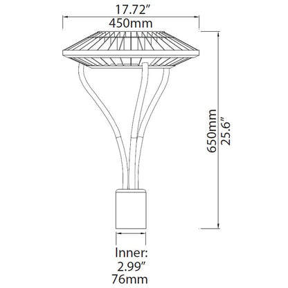LED One LOC-PT-MW(60/80/100/150)MCCT(30/40/50)DLV 60W/80W/100W/150W