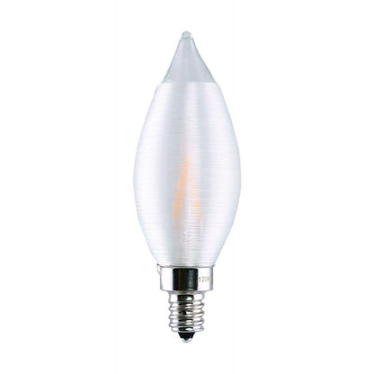 Satco S11302 4W CA11 Warm White LED Light Bulb