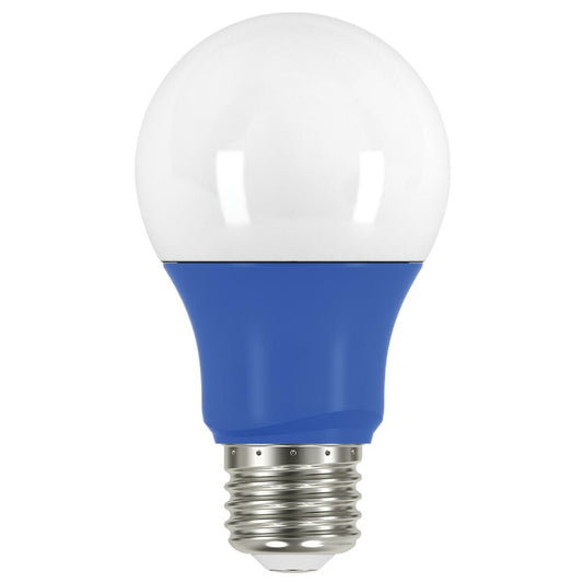 Satco S9644 2W A19 Blue LED Light Bulb