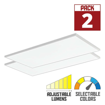 Lithonia STAKS 2X4 ALO6 SWW7 35W/55W LED Flat Panel Dimmable Fixture 4