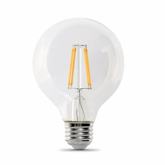 3 pack - Feit Electric G2560/930CA/FIL/3/RP 5.5W G25 Bright White