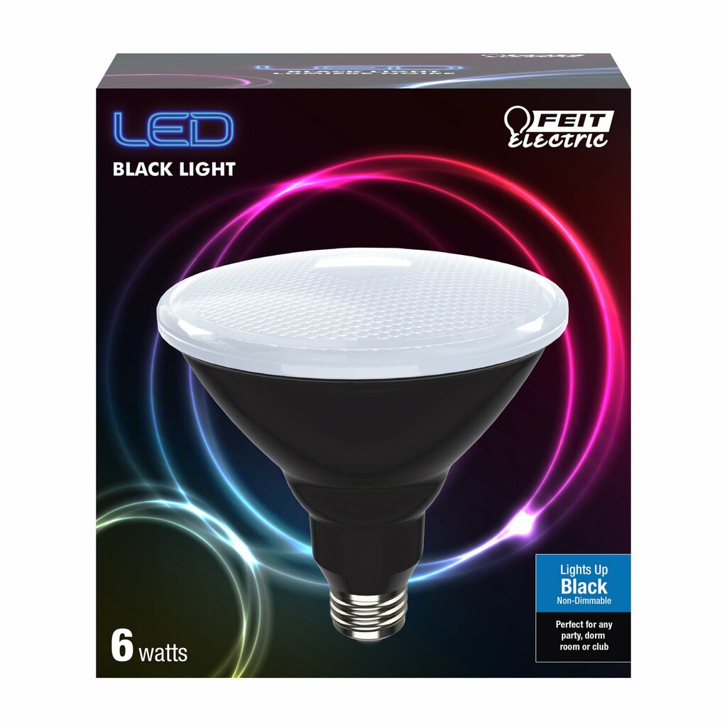 Feit Electric PAR38/BLB/LED/24 6W PAR38 Blacklight LED Light Bulb