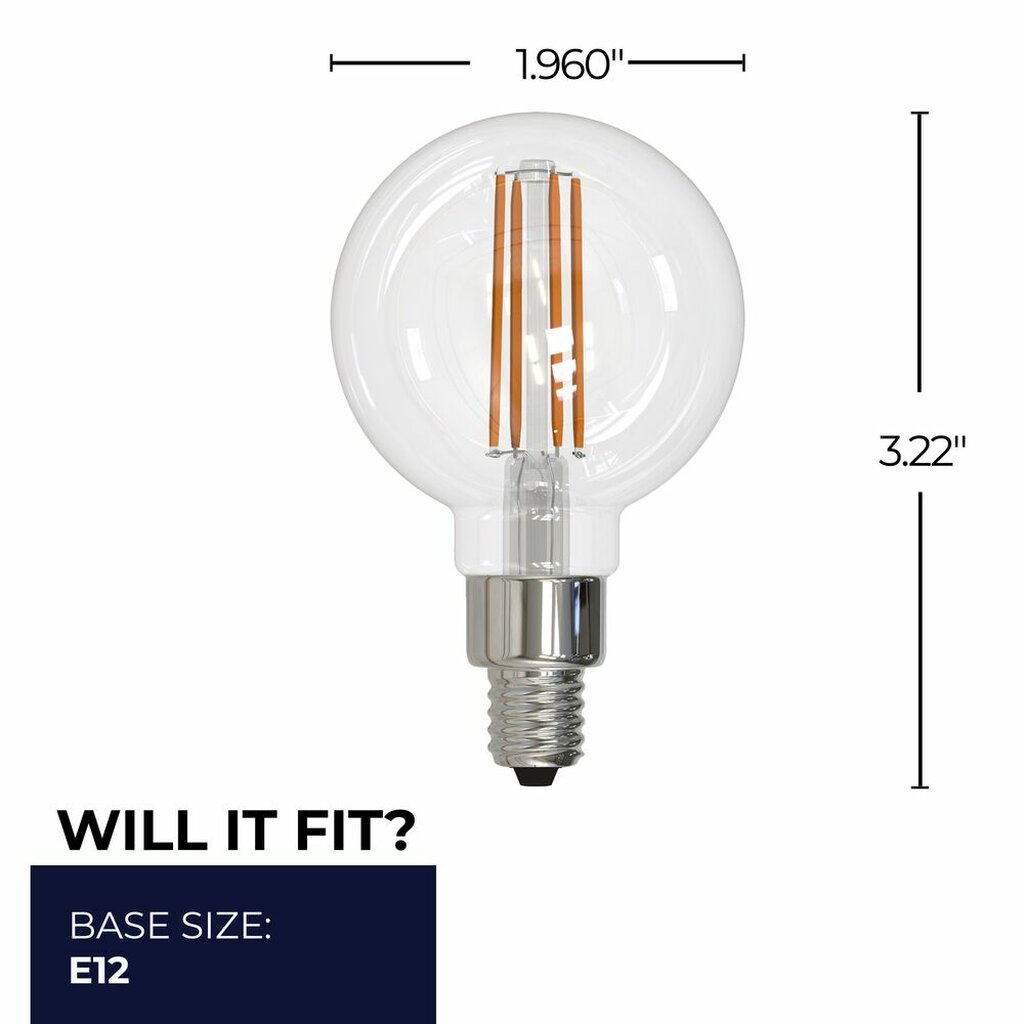 Bulbrite 862875 4W G16 Soft White Light Bulb