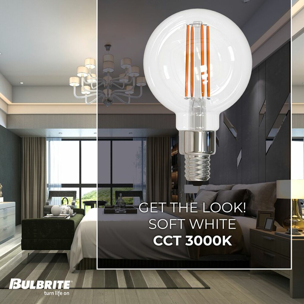 Bulbrite 862875 4W G16 Soft White Light Bulb
