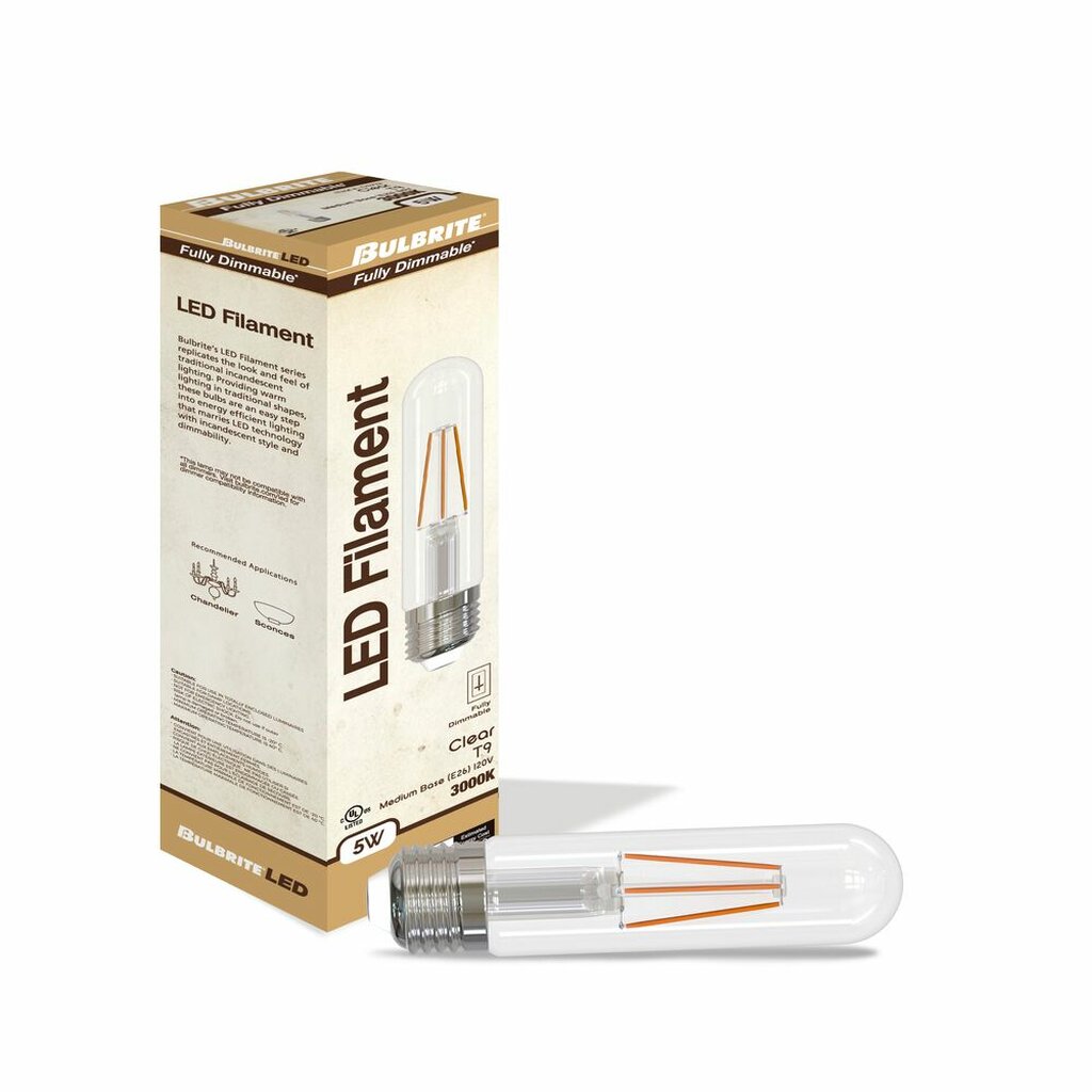 Bulbrite 862873 5W T9 Soft White Light Bulb