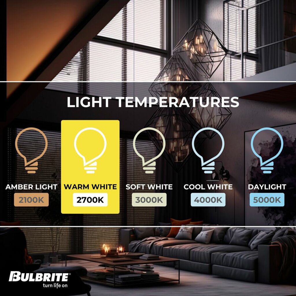 Bulbrite 862872 5W T9 Warm White Light Bulb