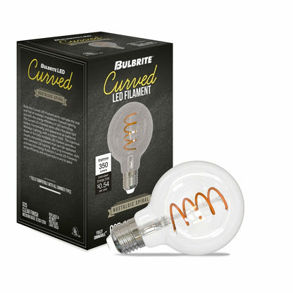 Bulbrite 862868 4.5W G25 Amber Light Bulb