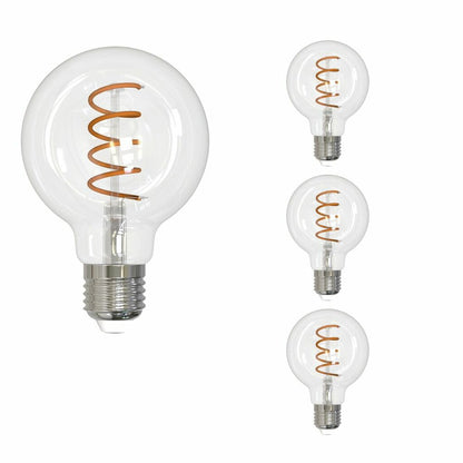 Bulbrite 862868 4.5W G25 Amber Light Bulb