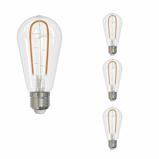 Bulbrite 862867 3W ST18 Amber Light Bulb