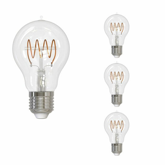 Bulbrite 862866 4.5W A19 Amber Light Bulb