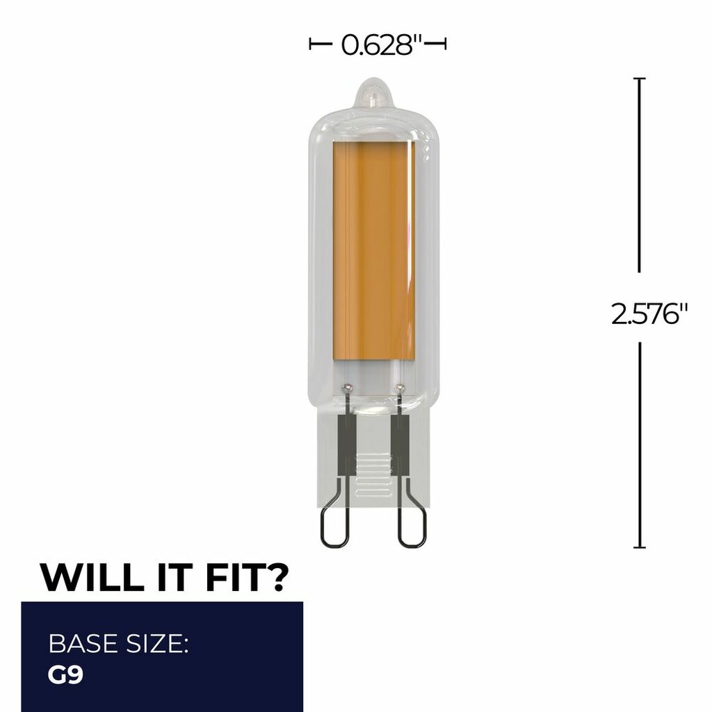Bulbrite 862864 4W G9 Warm White Light Bulb