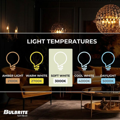 Bulbrite 862860 4W T6 Soft White Light Bulb