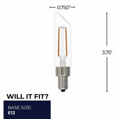 Bulbrite 862860 4W T6 Soft White Light Bulb