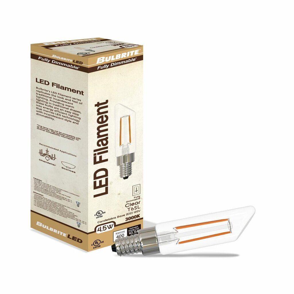 Bulbrite 862860 4W T6 Soft White Light Bulb