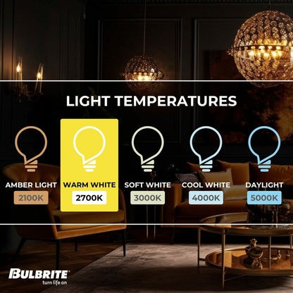 Bulbrite 862859 4W T6 Warm White Light Bulb
