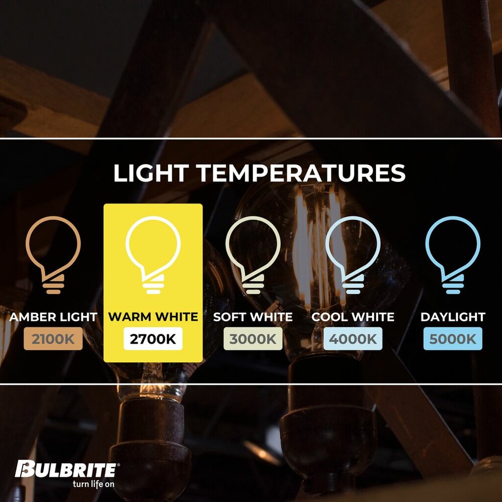 Bulbrite 862850 13W G25 Warm White Light Bulb