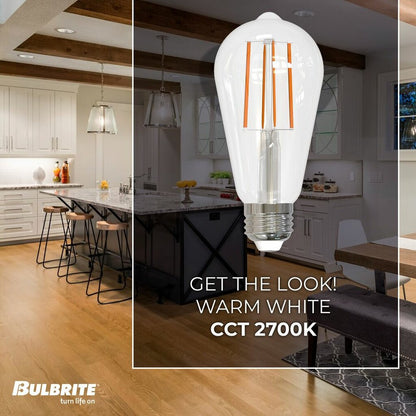 Bulbrite 862848 13W ST18 Warm White Light Bulb