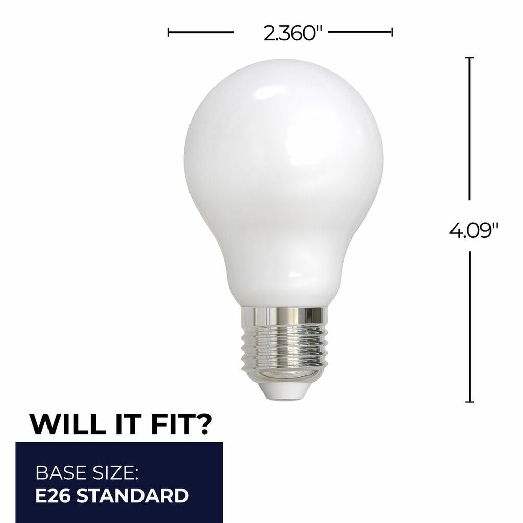 Bulbrite 862846 7W A19 Warm White Light Bulb