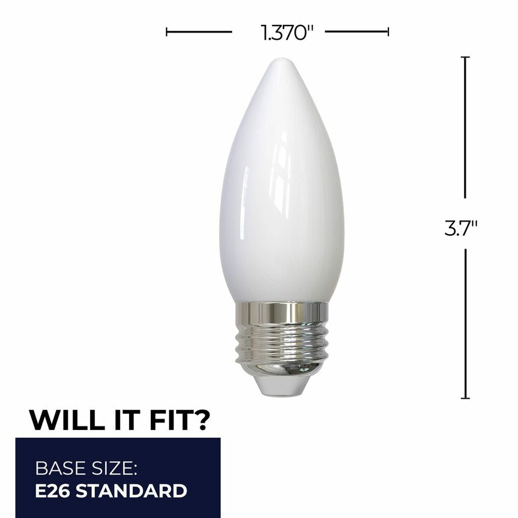 Bulbrite 862845 5.5W B11 Soft White Light Bulb