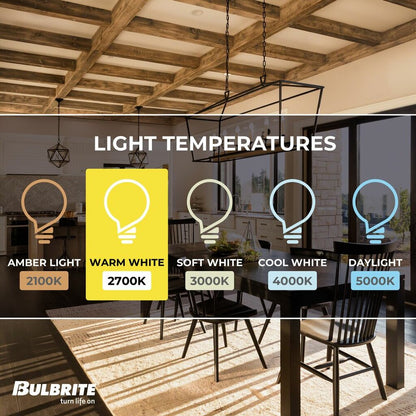Bulbrite 862844 5.5W B11 Warm White Light Bulb