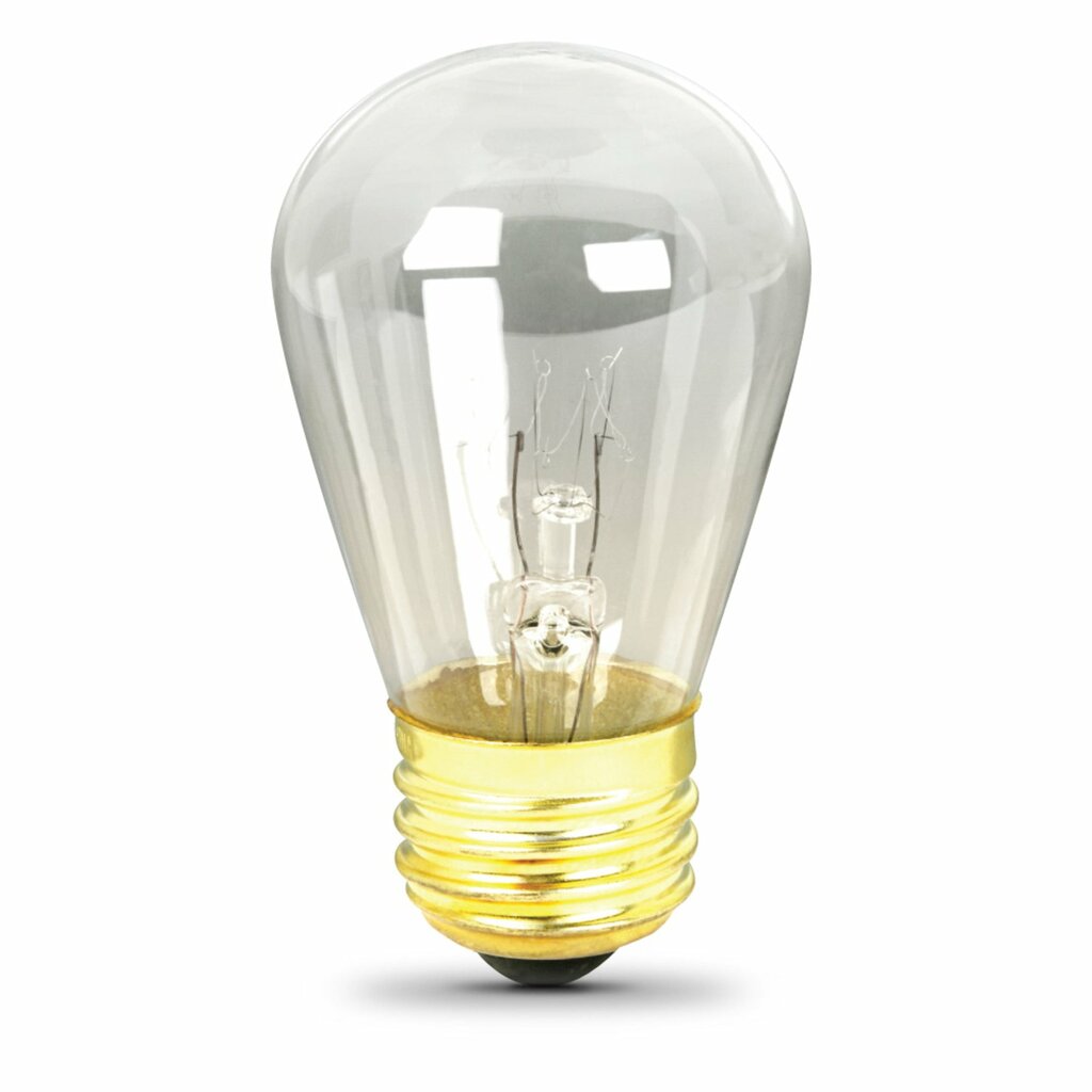 Feit Electric 11S14/4-130 11W S14 Warm White Incandescent Light Bulb
