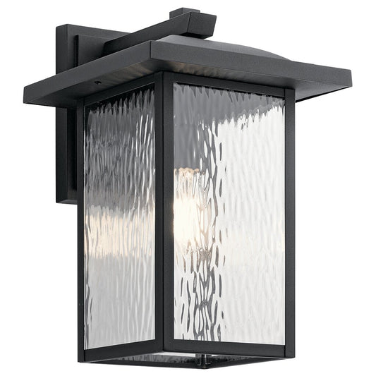 Kichler 49926BKT Fixture The 16in. 1-light outdoor wall light from the