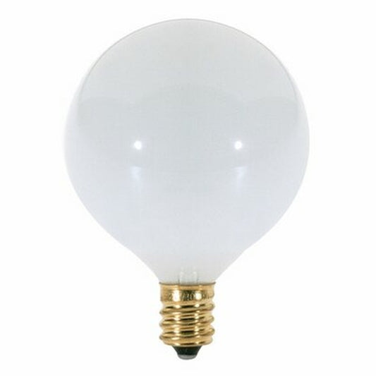 Sunlite 40151-SU 15W G16.5 Warm White Incandescent Light Bulb