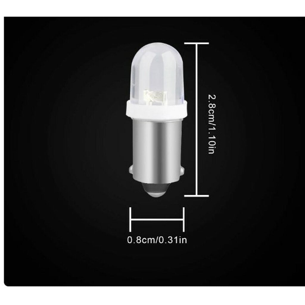 20X BA9S Super White LED Light Bulb