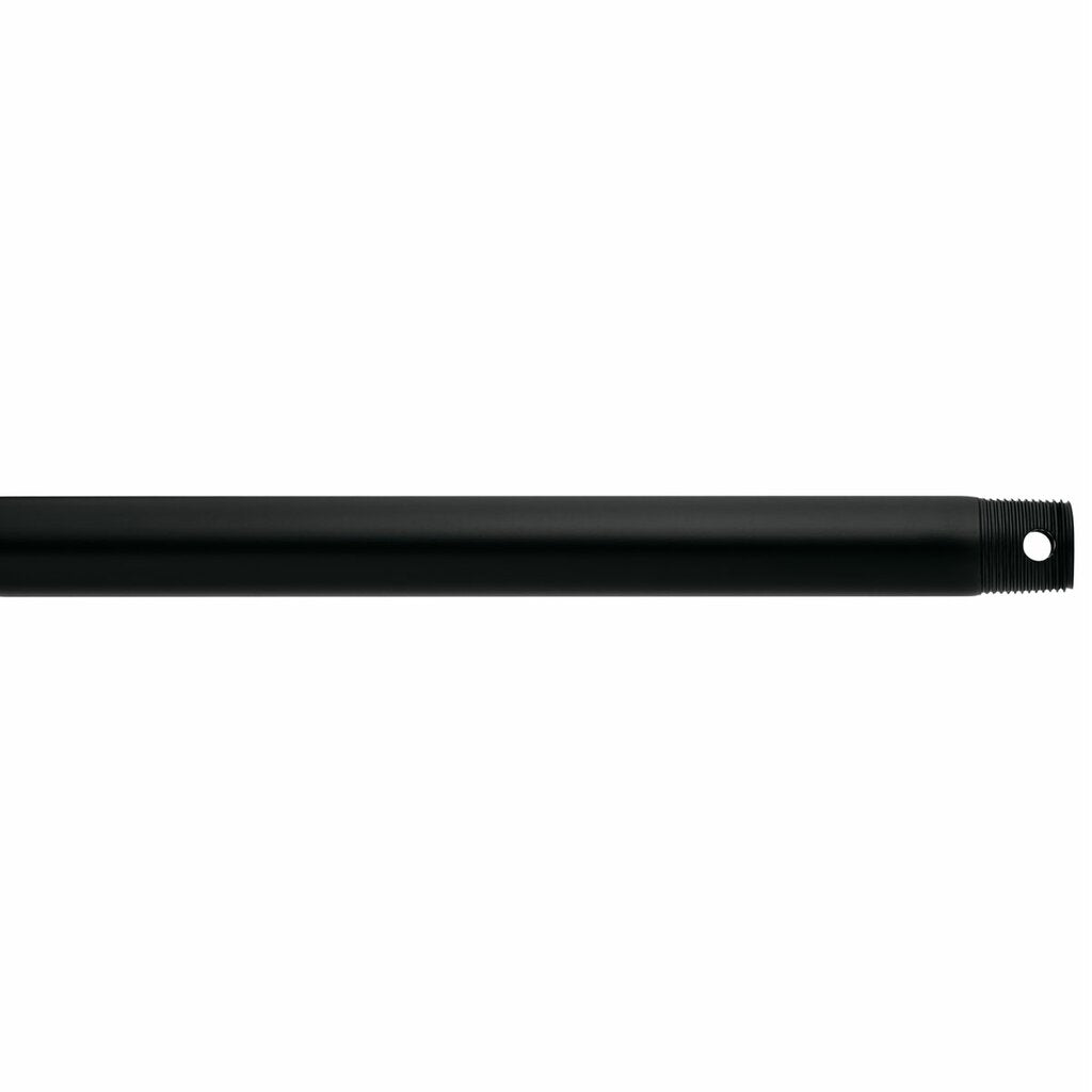 Kichler 360000SBK 12 inch Extension Downrod 1 (O.D.) in Satin Black
