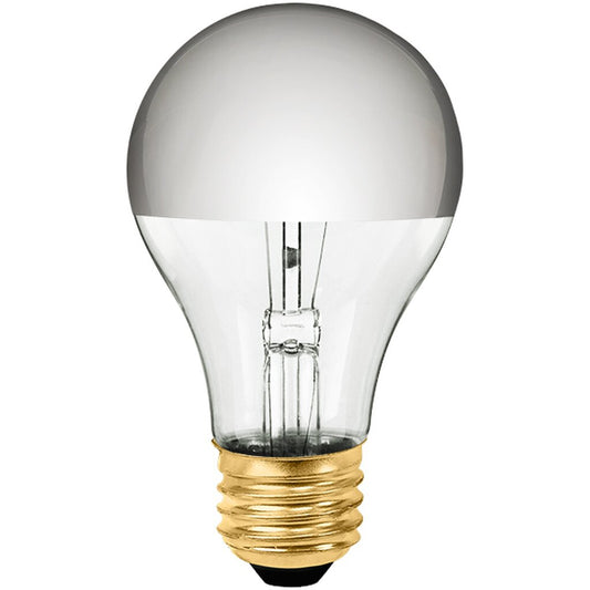 Prism 101182 - Silver Bowl 100W A19 Warm White Incandescent Light Bulb