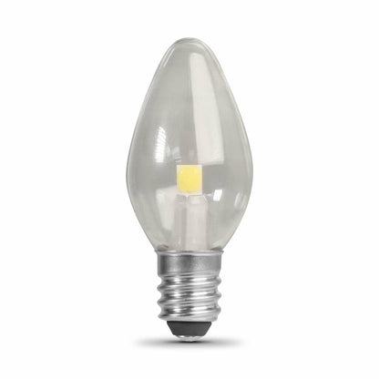 Feit Electric BP7C7/827/LED/4 - 4 pack 0.6W C7 Soft White LED