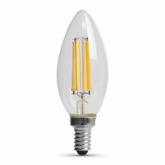 Feit Electric BPCTC75/827/LED/2 7.5W B10 Warm White LED Light Bulb